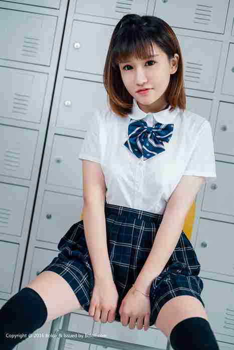 [新BOLOli波萝社]BOL007-冈本的教室：k8傲娇萌萌Vivian