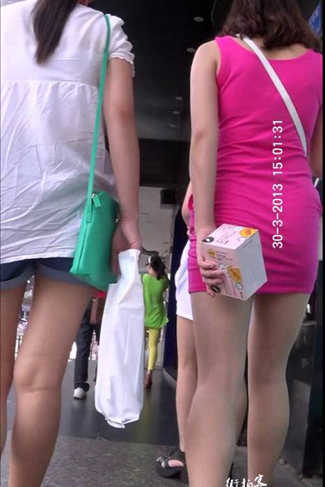 [街拍客视频]jx0358 跟拍性感美腿超短裙美少妇