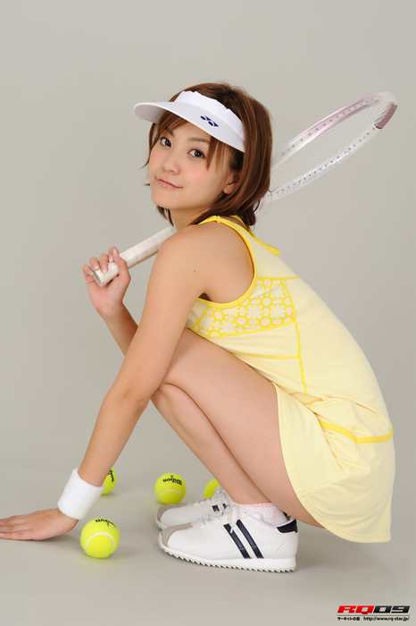 RQ-STAR写真NO.0221 Mina Momohara 桃原美奈 Tennis Player性感网球女